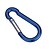 Недорогие Карабины, верёвки и оборудование для кемпинга-Carabiners 4mm Aluminum Metal Camping / Hiking Climbing Outdoor 0.4 cm 1 pcs Black Red Blue Green Silver