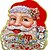 baratos Decorações de Natal-1pair natal decorações estéreo dupla face adesivos 40 * 32 centímetros padrão é aleatório