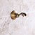 olcso Falba építhető zuhanyrendszer-Zuhany csaptelep - Antik / Art Deco / Retro / Modern Antik réz Fali Kerámiaszelep Bath Shower Mixer Taps / Bronz / Egy fogantyú két lyukat