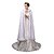 cheap Historical &amp; Vintage Costumes-Princess Movie / TV Theme Costumes Goddess Dress Cosplay Costume Ball Gown Women&#039;s Vacation Dress Christmas Halloween Carnival Festival / Holiday Woolen Velvet White Women&#039;s Easy Carnival Costumes