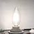 Недорогие Лампы-HRY 5 шт. 6 W LED лампы накаливания 560 lm E14 C35 6 Светодиодные бусины COB Декоративная Тёплый белый Холодный белый 220-240 V / RoHs