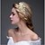 olcso Esküvői Fejdísz-Gyöngyutánzat Ötvözet Fejpántok Virágok Hair Stick Pribor za kosu Sisak