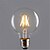 abordables Ampoules électriques-1pc 6 W Ampoules à Filament LED 500 lm E26 / E27 G95 6 Perles LED COB Décorative Blanc Chaud Jaune 220-240 V / 1 pièce / RoHs