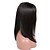 cheap Human Hair Wigs-Remy Human Hair Glueless Full Lace Full Lace Wig Bob style Brazilian Hair Straight Yaki Wig 130% 150% 180% Density with Baby Hair Natural Hairline African American Wig 100% Hand Tied Women&#039;s Short