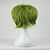 Χαμηλού Κόστους Περούκες μεταμφιέσεων-Περούκες για Στολές Ηρώων Συνθετικές Περούκες Περούκες Στολών Σγουρά Σγουρά Περούκα Πράσινο Συνθετικά μαλλιά Γυναικεία Πράσινο hairjoy