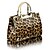 cheap Handbag &amp; Totes-Women&#039;s Patent Leather Tote Solid Colored Leopard / Red / Blue