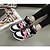 cheap Women&#039;s Sneakers-Women&#039;s Sneakers Spring / Fall Comfort Fabric Casual Flat Heel  Black / Red / Silver Sneaker