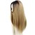 halpa Synteettiset trendikkäät peruukit-Synteettiset peruukit Suora Laineita Suora Keskiosa Peruukki Vaaleahiuksisuus Pitkä Beige Vaaleahiuksisuus Synteettiset hiukset Naisten Heat Resistant Liukuvärjätyt hiukset Vaaleahiuksisuus Ruskea