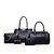 お買い得  バッグセット-女性用 PU バッグセット バッグセット クロコダイル 5個の財布セット ブラック / ゴールデン / レッド