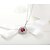 preiswerte Schmucksets-Braut-Schmuck-Sets Kubikzirkonia Multi-Wege Wear Silber Rot Grün Halsketten Ohrringe Für Hochzeit Party Alltag Normal 1 Set
