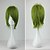 billiga Kostymperuk-Cosplay Peruker Syntetiska peruker Kostymperuker Lockigt Lockigt Peruk Grön Syntetiskt hår Dam Grön hairjoy