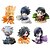 cheap Anime Action Figures-Anime Action Figures Inspired by Naruto Hokage PVC(PolyVinyl Chloride) 6 cm CM Model Toys Doll Toy