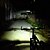 preiswerte Radlichter und -reflektoren-LED Radlichter Fahrradlicht Bergradfahren Fahhrad Radsport Intelligente Induktion Super Leicht Wiederaufladbar USB Radsport