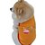voordelige Hondenkleding-Kat Hond T-shirt Gilet Winter Hondenkleding Paars Oranje Verjaardag Kostuum Katoen Letter &amp; Nummer Verjaardag Vakantie Casual / Dagelijks XS S M L