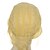 abordables Pelucas para disfraz-Pelucas sintéticas Pelucas de Broma Recto Corte Recto Peluca Rubio Rubio dorado Pelo sintético Mujer Rubio