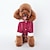 cheap Dog Clothes-Dog Coat Hoodie Puppy Clothes Solid Colored Fashion Keep Warm Outdoor Winter Dog Clothes Puppy Clothes Dog Outfits Wine Dark Brown Coffee Costume for Girl and Boy Dog Cotton S M L XL XXL
