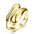 preiswerte Ringe-Ring Geometrisch Golden Silber Rose Rosegold Kupfer versilbert damas / vergoldet / Rose Gold überzogen / Damen / vergoldet / Rose Gold überzogen