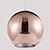 cheap Island Lights-1-Light 30cm Designers Pendant Light Glass Glass Electroplated Modern Contemporary 110-120V / 220-240V