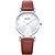 cheap Fashion Watches-KEZZI Couple&#039;s Wrist watch Fashion Watch Quartz / Hot Sale Leather Band Casual Cool Black White Brown