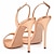ieftine Sandale de Damă-Pentru femei Sandale Toc Stilat Vârf deschis Cataramă PU Pantof cu Berete Primăvară / Vară Negru / Culoarea pielii / Maro deschis / Nuntă / Party &amp; Seară / Party &amp; Seară / EU40