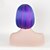 cheap Synthetic Trendy Wigs-Synthetic Wig Straight Style Bob With Bangs Wig Red Synthetic Hair Women&#039;s Red Wig / Yes