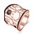 billige Motering-Dame Smykker Ring - Gullbelagt, Gullplatert rose, 18K Gullbelagt Gull, Rose