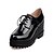 cheap Women&#039;s Oxfords-Women&#039;s Boots Spring / Fall / Winter Combat Boots PU Office &amp; Career / Casual Low Heel Lace-up Black