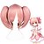billige Halloween Wigs-Puella Magi Madoka Magica Akaito Cosplay-parykker Herre Dame 14 tommers Varmeresistent Fiber Anime