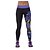 abordables Nouvelle dans-Femme Taille haute Collant Running Athlétique Sport Pantalons / Surpantalons Sous Vêtement Legging Yoga Fitness Entraînement de gym Exercice Séchage rapide Confortable Etoiles Numérique Mode Noir