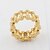 Χαμηλού Κόστους Ανδρικά Δαχτυλίδια-Κρίκοι Πάρτι / Καθημερινά / Causal Κοσμήματα Τιτάνιο Ατσάλι Άντρες Δαχτυλίδι 1pc,Ένα Μέγεθος Μαύρο / Ασημί / Κίτρινο Χρυσό
