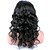 halpa Peruukit ihmisen hiuksista-Aidot hiukset Liimaton puoliverkko Lace Front Peruukki tyyli Brasilialainen Runsaat laineet Peruukki 120% Hiusten tiheys ja vauvan hiukset Luonnollinen hiusviiva Afro-amerikkalainen peruukki 100