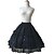 cheap Lolita Dresses-Lolita Skirt Women&#039;s Lace Cotton Cosplay Costumes Black / White Solid Colored Sleeveless Medium Length