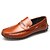 cheap Men&#039;s Slip-ons &amp; Loafers-Men&#039;s Leather Shoes Leather Spring / Fall Loafers &amp; Slip-Ons Waterproof Yellow / Brown / Dark Brown / Party &amp; Evening / Comfort Loafers