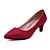 preiswerte Absatzschuhe für Damen-Damen Schuhe Kunststoff Sommer High Heels Stöckelabsatz Spitze Zehe Glitter Für Kleid Weiß Rot Champagner