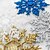 olcso Karácsonyi dekoráció-4db karácsonyi díszek karácsonyi hópehely por 10 * 6,5 cm színes random