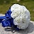 Недорогие Свадебные цветы-Свадебные цветы Букеты Свадьба / Вечеринка / ужин Тафта / Спандекс / Кружево 11,02&quot;(около 28см)