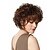 halpa Synteettiset trendikkäät peruukit-Synteettiset peruukit Kihara Kihara Pixie-leikkaus Otsatukalla Peruukki Lyhyt Beige Synteettiset hiukset Naisten Lämmönkestävä Ruskea