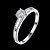 voordelige Ring-Ringen Bruiloft / Feest / Dagelijks / Causaal Sieraden Sterling zilver Dames Ring 1 stuks,5 / 6 / 7 / 8 Zilver