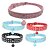 cheap Dog Collars, Harnesses &amp; Leashes-Cat Dog Collar Adjustable / Retractable Soft Strobe / Flashing Handmade With Bell Rhinestone Rock PU Leather Black Red Blue Pink