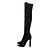 cheap Women&#039;s Boots-Women&#039;s Boots Knee High Boots Chunky Heel Synthetic Gladiator / Cowboy / Western Boots / Snow Boots Fall / Winter Black / Party &amp; Evening / Riding Boots / Fashion Boots