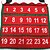 Χαμηλού Κόστους Χριστουγεννιάτικα Διακοσμητικά-χριστουγεννιάτικο ημερολόγιο santa claus ημερολόγιο 30 * 40cm σετ γέννησης