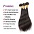 cheap Natural Color Hair Weaves-3 Bundles Hair Weaves Peruvian Hair Straight Human Hair Extensions Human Hair Natural Color Hair Weaves / Hair Bulk / 8A