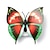 お買い得  デコレーション＆ナイトライト-3pcsの素敵な創造的な色変更腹筋の蝶は、夜間照明はLEDランプ美しい家の装飾的な壁nightlights(スタイルランダム)