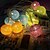 abordables Guirlandes Lumineuses LED-les lumières de la batterie thailande série feux de boule de coton couleur billes 20 lampe 3.5meters cap