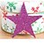 baratos Decorações de Natal-Decorações de férias Estrelas Ornamentos Festa / Halloween / Natal Vermelho / Verde / Azul