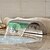 お買い得  浴室・洗面台用水栓金具-バスルームのシンクの蛇口 - LED / 滝状吐水タイプ クロム 組み合わせ式 二つのハンドル三穴Bath Taps / 真鍮