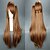 cheap Costume Wigs-Synthetic Wig Cosplay Wig Wavy Wavy With Ponytail Wig Brown Synthetic Hair Women&#039;s Brown hairjoy