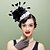 cheap Fascinators-Flax / Feather Kentucky Derby Hat / Fascinators / Hats with 1 Wedding / Special Occasion / Casual Headpiece