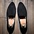 cheap Men&#039;s Slip-ons &amp; Loafers-Men&#039;s Comfort Shoes Leather Summer Loafers &amp; Slip-Ons Black / Burgundy / Blue / Rivet