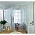 baratos Cortinas Transparentes-Sheer Curtains Shades Um Painel 39WX 79 &quot;L Branco / Sala de Estar